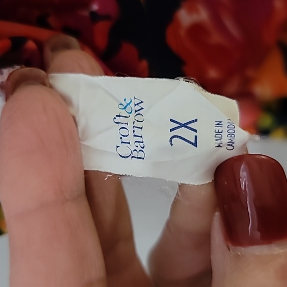 Floral Ruffle Tankini Top - Picture 7 of 7